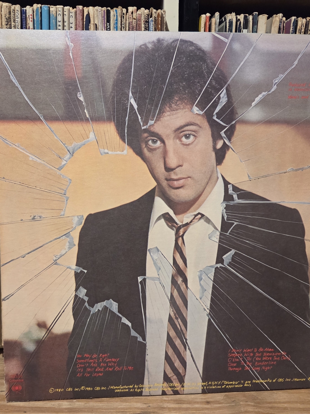 Billy Joel "glass houses" vintage vinyl 1980 - Picture 2 of 5